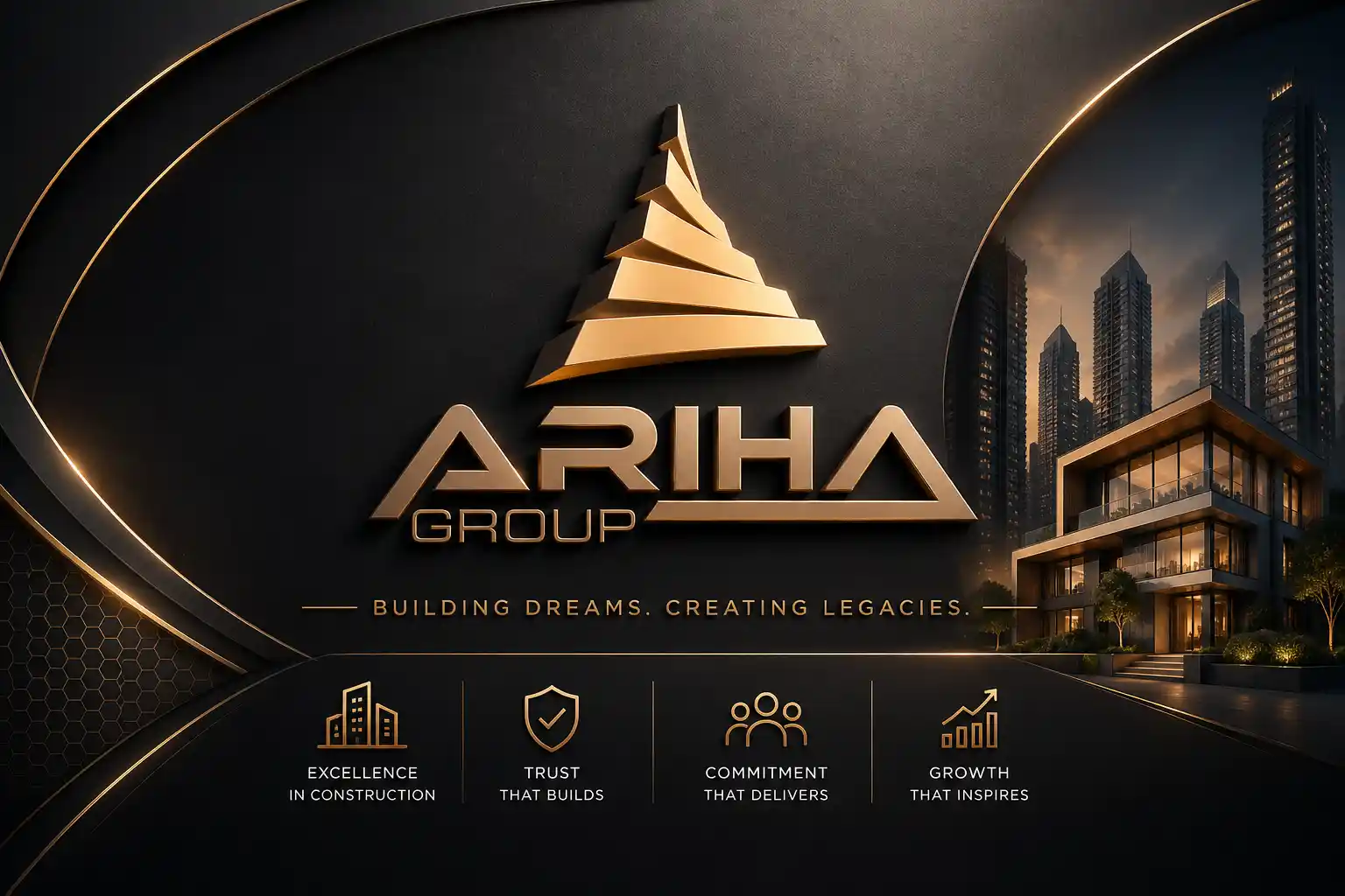 Ariha Group logo trusted real estate developer Mumbai Goregaon