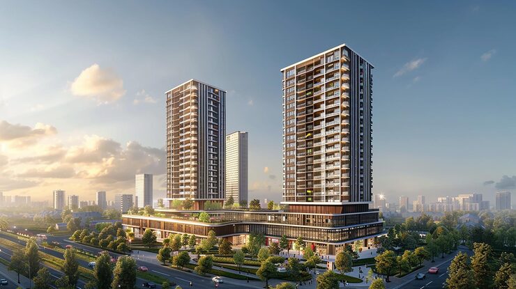 Meghna Riviera under construction 1 and 2 BHK flats in Goregaon West