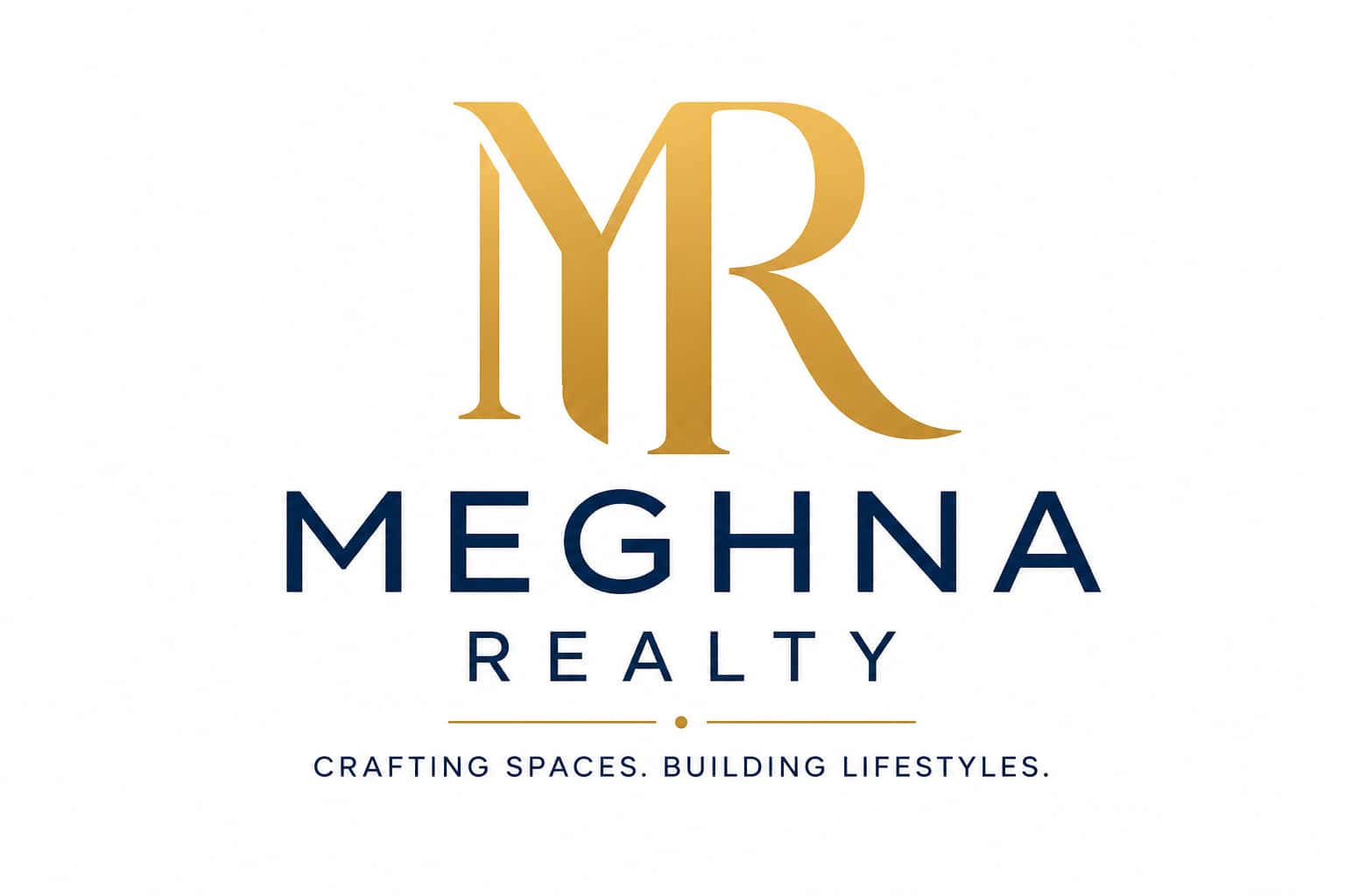 Meghna Realty official logo - developer of Meghna Jay Pathik Goregaon West