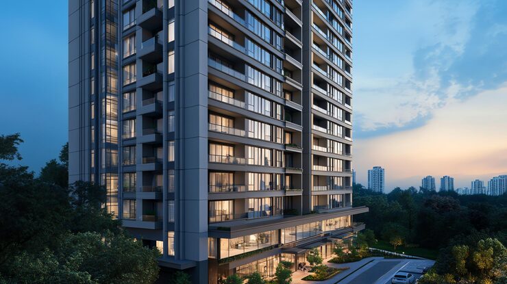 Oberoi Exquisite ready 3 BHK duplex and penthouse flats in Goregaon East