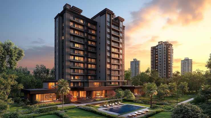 Oberoi Woods ready possession 2 and 3 BHK apartments in Goregaon